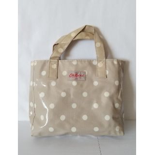 キャスキッドソン(Cath Kidston)のCath Kidston キャスキッドソン ベージュドット柄 トートバッグ(トートバッグ)