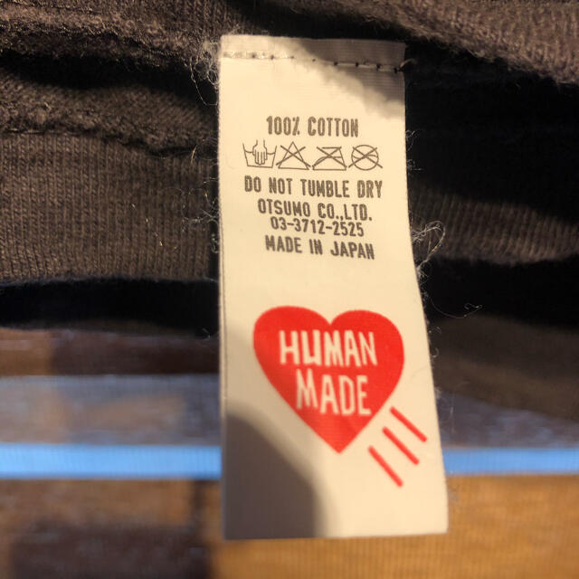 A BATHING APE(アベイシングエイプ)のヒューマンメードtシャツM メンズのトップス(Tシャツ/カットソー(半袖/袖なし))の商品写真