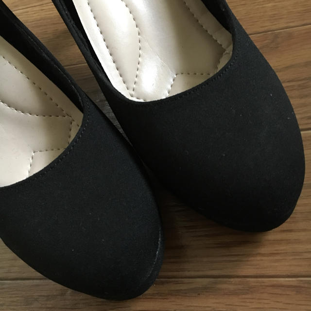 Avail(アベイル)の黒 パンプス レディースの靴/シューズ(ハイヒール/パンプス)の商品写真