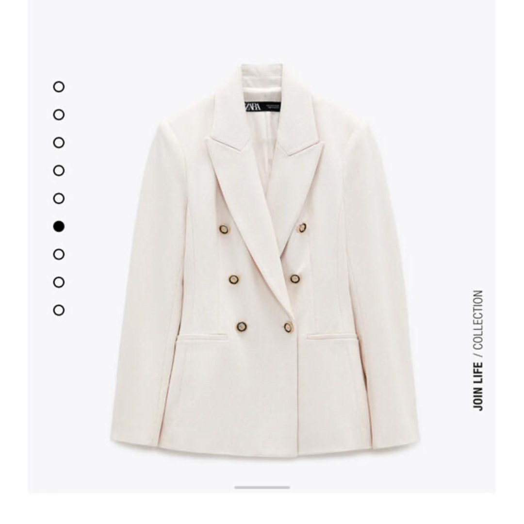 ZARA - ZARA♡ダブルブレストピケブレザーの通販 by r.'s shop ZARA - ZARA♡ダブルブレストピケブレザーの通販 by r.'s shop
