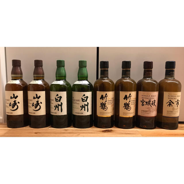 ウイスキー 山崎・白州・竹鶴・宮城峽・余市 - 酒 ウイスキー 山崎・白州・竹鶴・宮城峽・余市 - 酒