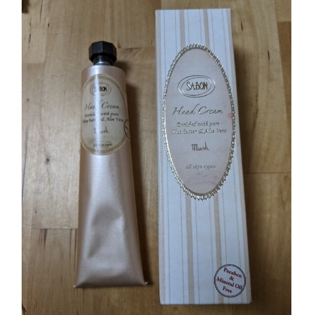 SABON(サボン)の値下げ 新品 未使用　SABON ハンドクリーム ムスク 50ml コスメ/美容のボディケア(ハンドクリーム)の商品写真