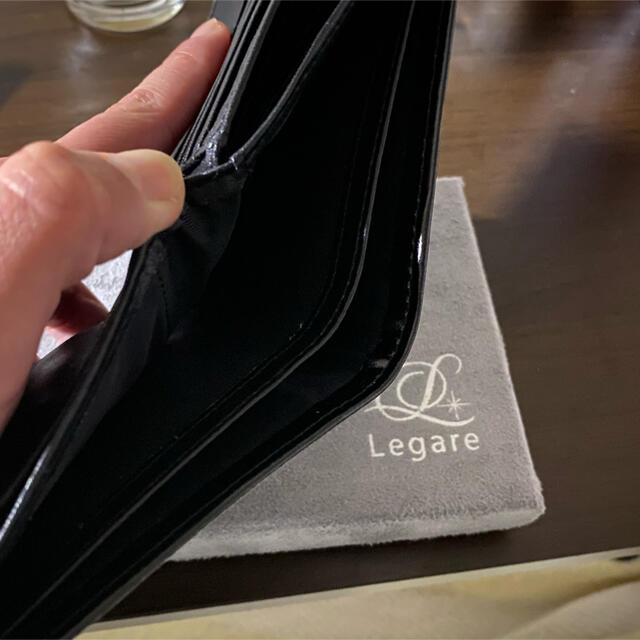 Legare（レガーレ） メンズ 二つ折りサイフ メンズのファッション小物(折り財布)の商品写真