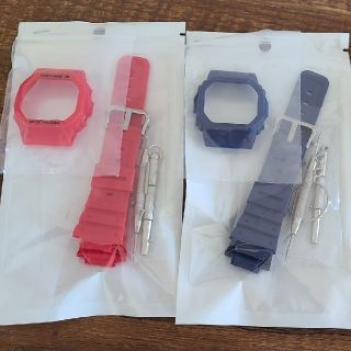 ゆうゆう様専用　G-SHOCK　赤、ブルーセット(腕時計(デジタル))