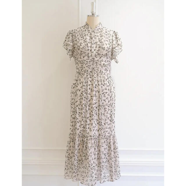 herlipto muguet printed romantic dress