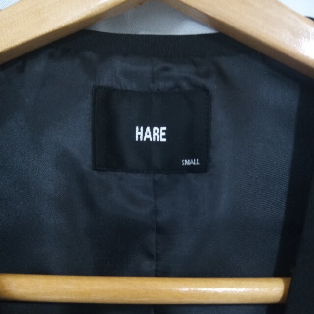 HARE(ハレ)のHARE　ベスト　ブラック メンズのトップス(ベスト)の商品写真