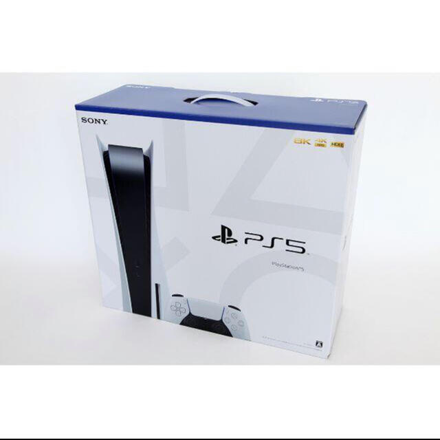 PlayStation4(プレイステーション4)の【新品】PS5 本体【即日発送】 エンタメ/ホビーのゲームソフト/ゲーム機本体(家庭用ゲーム機本体)の商品写真