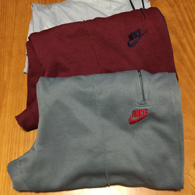 【70's〜80's】old NIKE④ パンツ3点まとめ売り XL