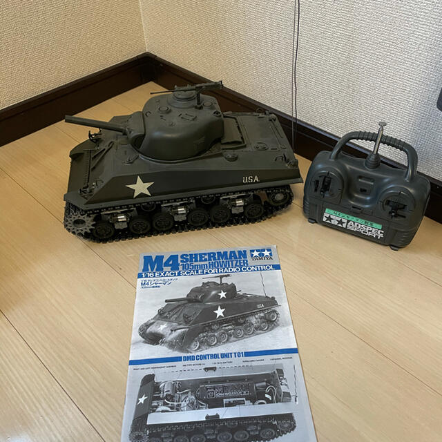 タミヤ製 戦車ラジコン 1/16M4シャーマンの+rallysantafesinooficial.com