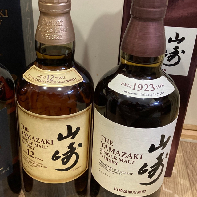 山崎シングルモルトウイスキー酒