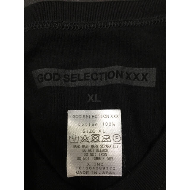 GOD SELECTlON XXX ゴッドセレクションXXX Tシャツ  メンズのトップス(Tシャツ/カットソー(半袖/袖なし))の商品写真