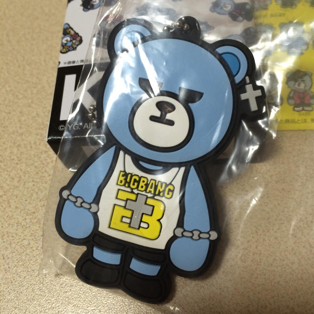 BIGBANG(ビッグバン)のBIGBANG KRUNK クジ K賞 ラバーチャーム SOL ヨンベ エンタメ/ホビーのタレントグッズ(ミュージシャン)の商品写真