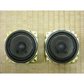 ケンウッド(KENWOOD)のKENWOOD フルレンジスピーカーユニット 2個セット(スピーカー)