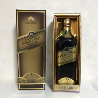 ジョニーウオーカーゴールドラベル15年 古酒(ウイスキー)