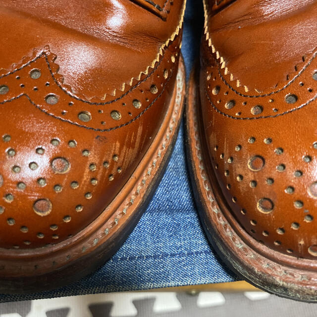 Trickers(トリッカーズ)のＴricker's バートンウイングチップ(マロン)M5633 メンズの靴/シューズ(ドレス/ビジネス)の商品写真