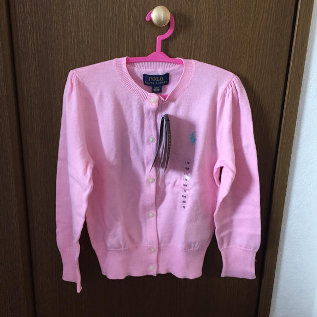 POLO RALPH LAUREN(ポロラルフローレン)のちぃ様専用【新品】POLO RALPH LAUREN カーディガン キッズ/ベビー/マタニティのキッズ服女の子用(90cm~)(カーディガン)の商品写真