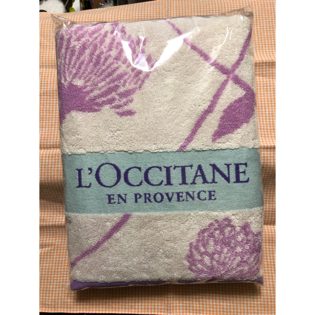 L'OCCITANE(ロクシタン)のロクシタン  VB アイシータオレッツ     バスタオル 未使用 コスメ/美容のスキンケア/基礎化粧品(その他)の商品写真