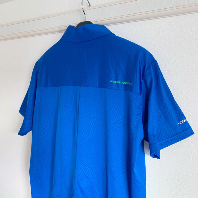 UNDER ARMOUR(アンダーアーマー)のUNDER ARMOUR アンダーアーマー メンズ半袖ポロシャツ(Lサイズ) スポーツ/アウトドアのゴルフ(ウエア)の商品写真