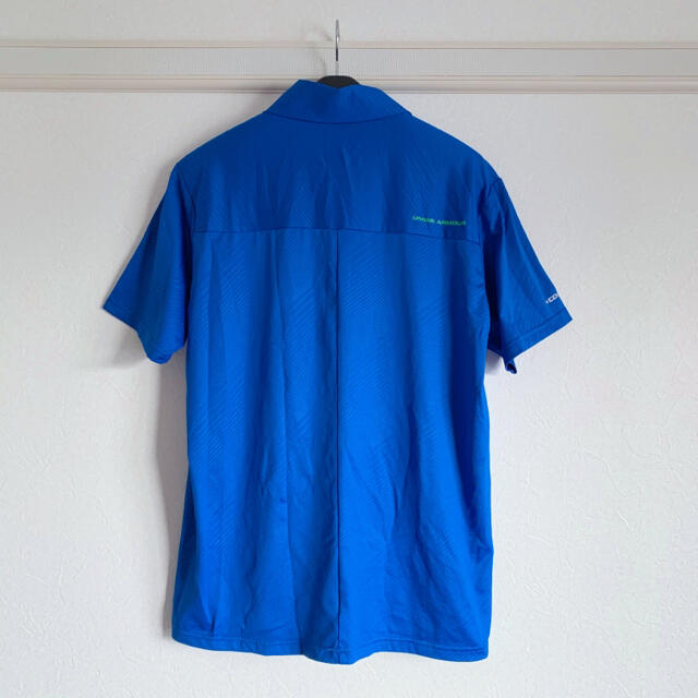 UNDER ARMOUR(アンダーアーマー)のUNDER ARMOUR アンダーアーマー メンズ半袖ポロシャツ(Lサイズ) スポーツ/アウトドアのゴルフ(ウエア)の商品写真