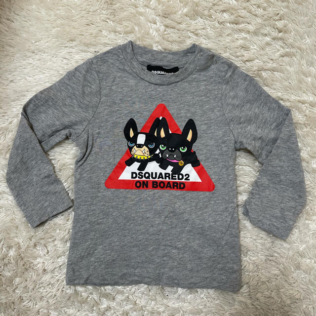 DSQUARED2(ディースクエアード)のDSQUARED2 キッズロンT キッズ/ベビー/マタニティのキッズ服男の子用(90cm~)(Tシャツ/カットソー)の商品写真