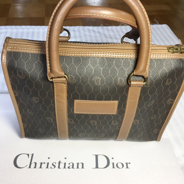 Christian Dior - ディオール ヴィンテージ ミニボストンバッグの通販 by resuka♡159's shop｜クリスチャン