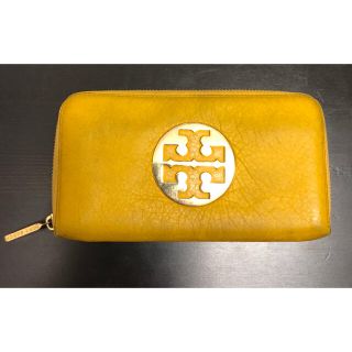 トリーバーチ(Tory Burch)のTORY BURCH トリバーチ　長財布　イエローカラー(長財布)