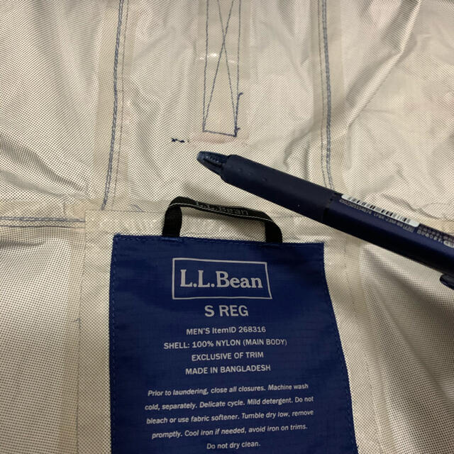 L.L.Bean(エルエルビーン)のUSED品 L.L.Bean ジャケット S-REG 訳あり品！ メンズのジャケット/アウター(その他)の商品写真