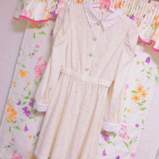 スワンキス(Swankiss)のSwankiss♡vintage O/P(ミニワンピース)