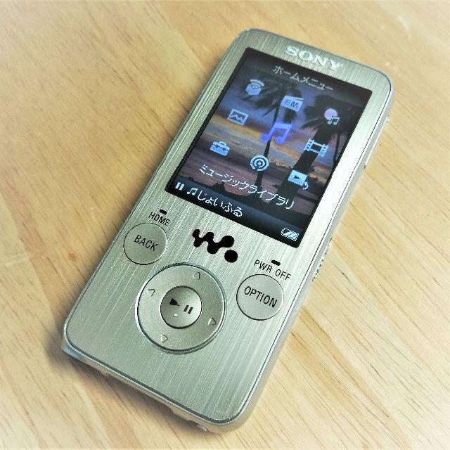 WALKMAN(ウォークマン)の🎶SONYウォークマンNW-S736F スマホ/家電/カメラのオーディオ機器(ポータブルプレーヤー)の商品写真