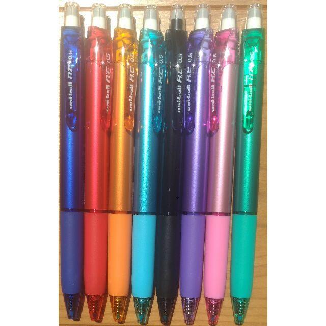 三菱鉛筆 - 8本8色 消せるゲルインクボールペン ユニボール R:E 0.5mm 8色セットの通販 by 紅玉蘭's  shop｜ミツビシエンピツならラクマ