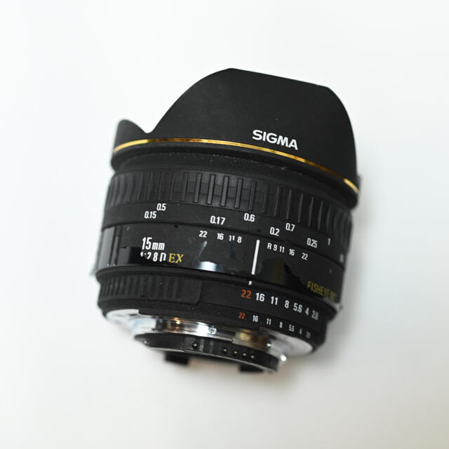 SIGMA 15mm fisheye Nikon用
