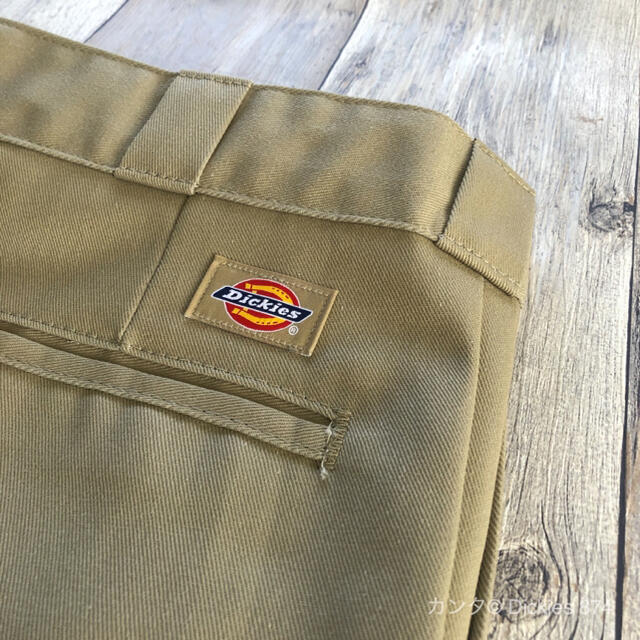 ディッキーズDICKIES874ワークパンツカーキベージュ46x32ヴィンテージ