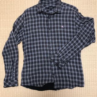 バーバリーブラックレーベル(BURBERRY BLACK LABEL)のバーバリーブラックレーベル　サイズ2 長袖　難あり(シャツ)