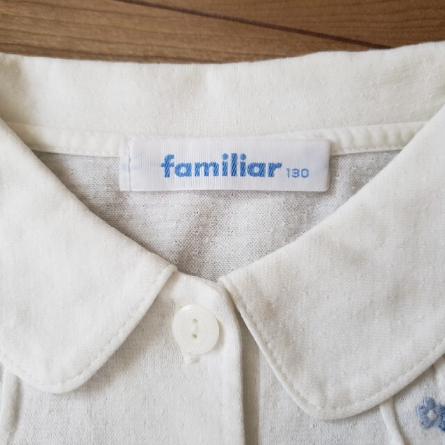 familiar(ファミリア)のfamiliar　長袖カットソー キッズ/ベビー/マタニティのキッズ服女の子用(90cm~)(Tシャツ/カットソー)の商品写真