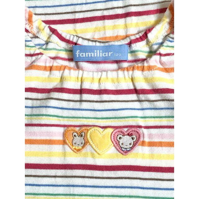 familiar(ファミリア)のファミリア 120 ノースリーブ ワンピース  キッズ/ベビー/マタニティのキッズ服女の子用(90cm~)(ワンピース)の商品写真