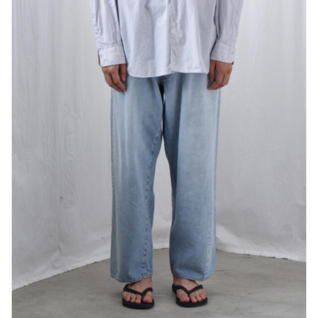 comoli 2 21ss BLEACH DENIM 極美品-eastgate.mk