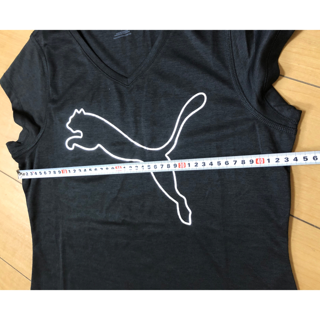PUMA(プーマ)の新品タグ付き！puma スポーツTシャツ　レディース レディースのトップス(Tシャツ(半袖/袖なし))の商品写真