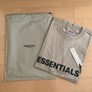 フィアオブゴッド(FEAR OF GOD)の新品☆FOG Essentials☆エッセンシャルズ Ｔシャツ S オリーブ(Tシャツ/カットソー(半袖/袖なし))