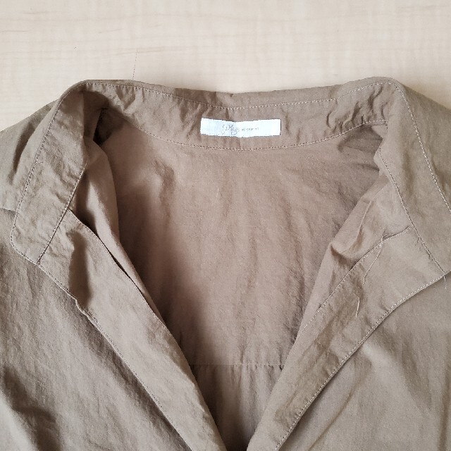 Plage(プラージュ)のplage 抜け襟オーバーシャツ レディースのトップス(シャツ/ブラウス(半袖/袖なし))の商品写真