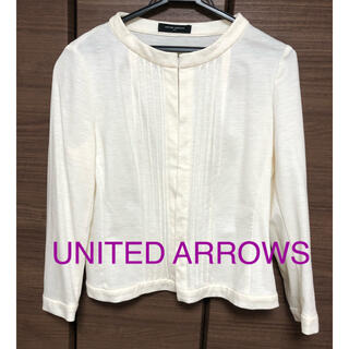 ユナイテッドアローズ(UNITED ARROWS)のUNITED ARROWSスーツホワイト　40未使用美品(スーツ)