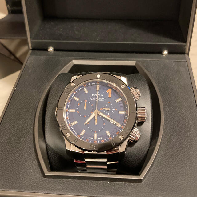 EDOX(エドックス)のEDOX エドックス　クロノオフショア1   2016年購入 メンズの時計(腕時計(アナログ))の商品写真