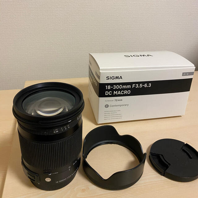 SIGMA(シグマ)のSIGMA レンズ 18-300mm F3.5-6.3 DC Canon用 スマホ/家電/カメラのカメラ(レンズ(ズーム))の商品写真