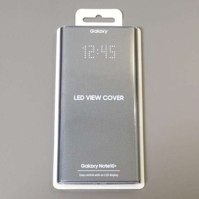 本日特価】 Galaxy Note10+ LED Cover ブラック 純正品 国内正規品