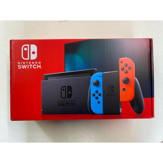 Nintendo Switch(ニンテンドースイッチ)のNintedo Switch 任天堂スイッチ ネオンブルー ニンテンドウ 新品 エンタメ/ホビーのゲームソフト/ゲーム機本体(家庭用ゲーム機本体)の商品写真