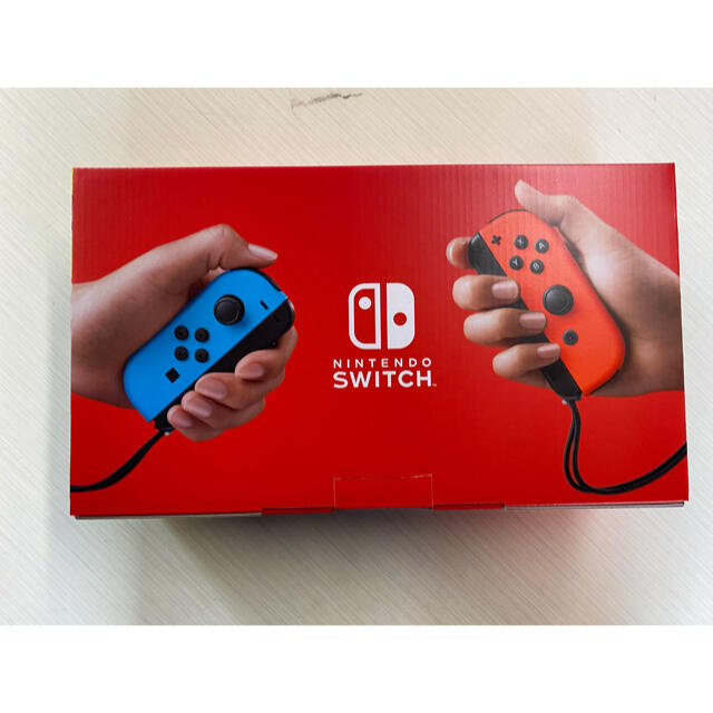 Nintendo Switch(ニンテンドースイッチ)のNintedo Switch 任天堂スイッチ ネオンブルー ニンテンドウ 新品 エンタメ/ホビーのゲームソフト/ゲーム機本体(家庭用ゲーム機本体)の商品写真