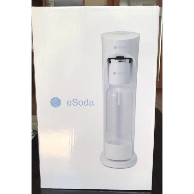 100%正規品 e-Soda ソーダメーカー　家庭用炭酸メーカー　eソーダ 調理機器