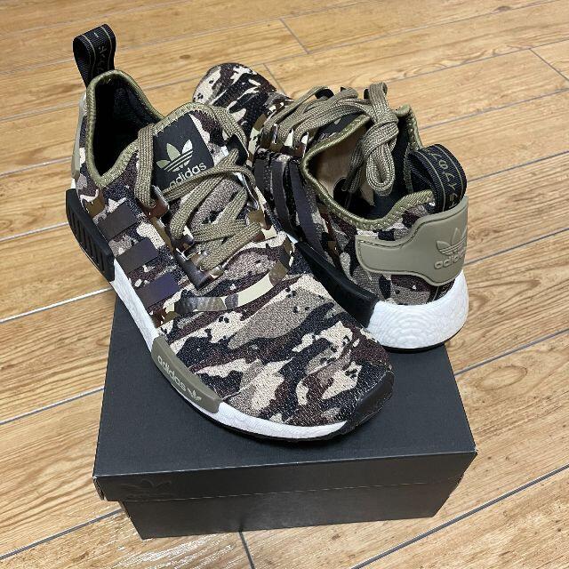 26cm 新品 アディダス NMD R1 カモフラ サバンナブラウン レア