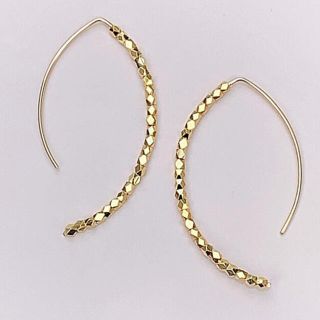 エテ(ete)のK14gold filled ゴールドバナナフックピアス(ピアス)