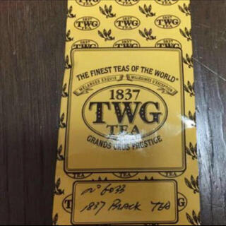 TWGシンガポール紅茶1837BLACK tea 50g 新品未使用未開封(茶)