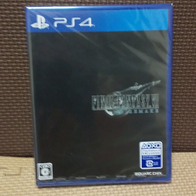 ファイナルファンタジーVII リメイク PS4 エンタメ/ホビーのゲームソフト/ゲーム機本体(家庭用ゲームソフト)の商品写真